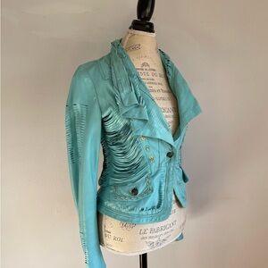 Rare Vintage Roberto Cavalli Fringe Jacket